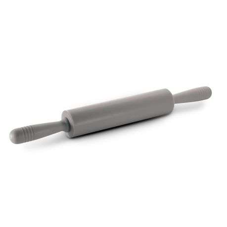 KT32176 Rolling Pin 46Cm (L) 21Cm (D) Silicone Roller Wood, Silicone Rolling Pin Kitchen Tool Set