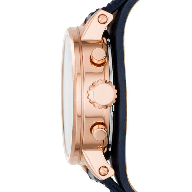 Fossil Ladies Old Boyfriend Navy Leather Strap Watch - ES3838 - Fossil 0.24kg