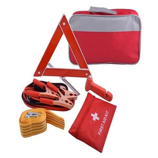 Roadside Emergency Kit Red/Grey