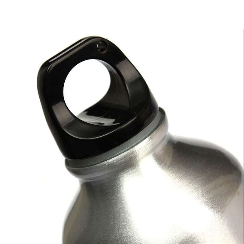 Steel 500ml Water Bottle with Carabiner Clip