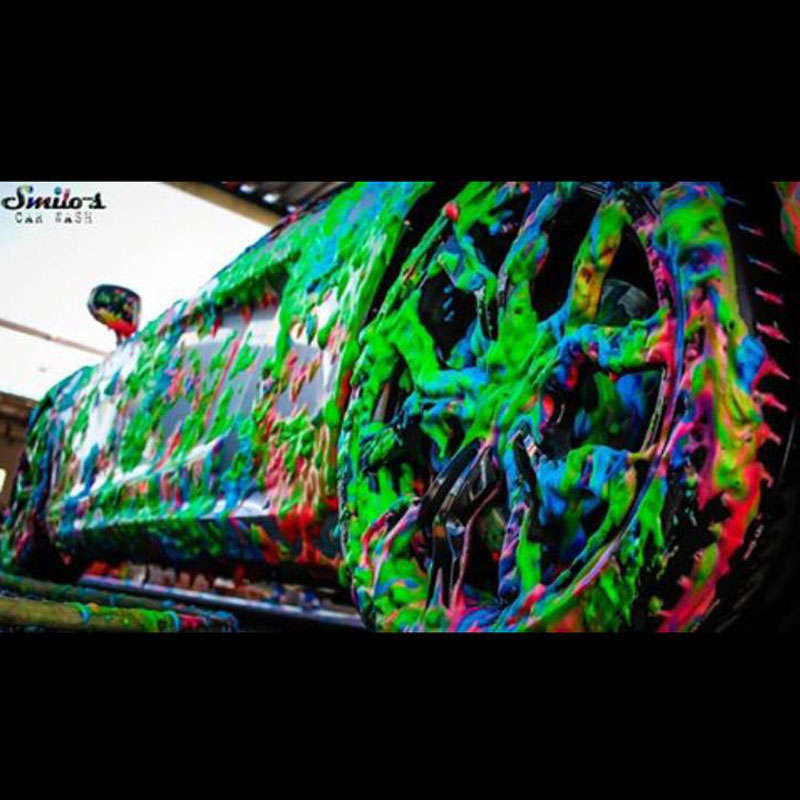 Smilo's Colour Foam Car Wash New & Improved Undiluted Liquid 1 litre Makes upto 8 Litres Once Dil...