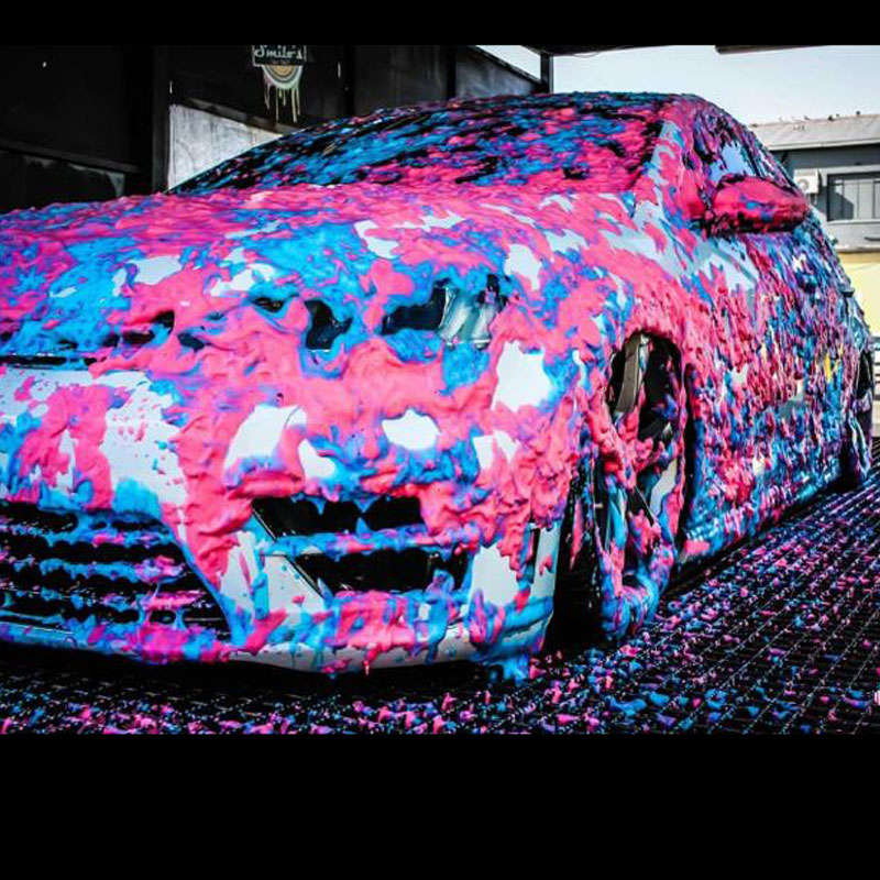 Smilo's Colour Foam Car Wash New & Improved Undiluted Liquid 1 litre Makes upto 8 Litres Once Dil...