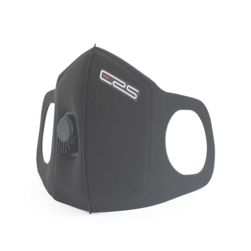 ERS - Respiratory Systems - Reusable Washable Respiratory Valve Face Mask - Black