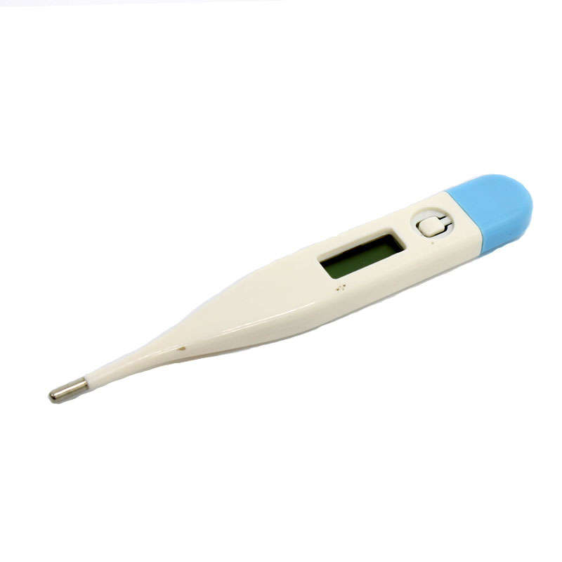 Portable Digital Thermometer With Storage Case and Batteries - 10 Pack