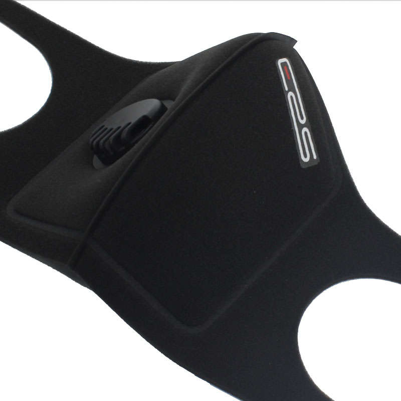ERS - Respiratory Systems - Reusable Washable Respiratory Valve Face Mask - Black