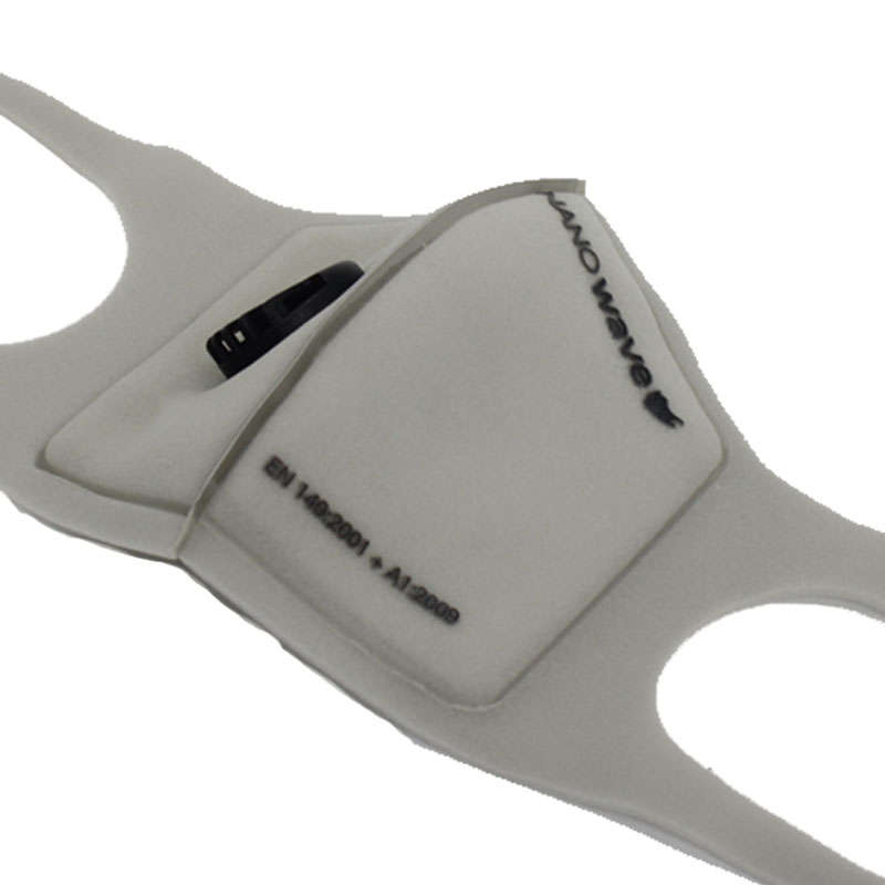 Limited Grey Huracan Nanowave GB2626-2006 Verified Respirator Reusable mask-Each - NANOWAVE