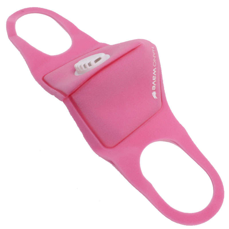 Huracan Nanowave Second Edition Respirator Reusable Mask With Nose Piece - Pink