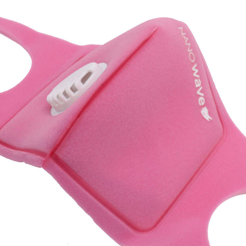 Huracan Nanowave Second Edition Respirator Reusable Mask With Nose Piece - Pink