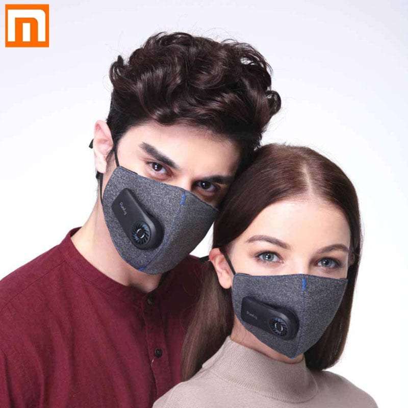 Xiaomi Purely Electric Air Purifying PM2.5 Respirator face mask with Breathable Valve - Xiaomi