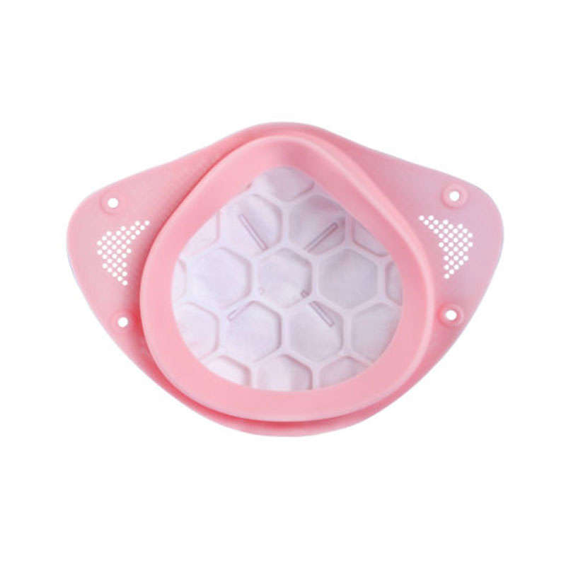 Silicone Reusable Kids Face Mask with 10 X N95 Filters(GB2626-2006) And Adjustable Earloop- Hygie...