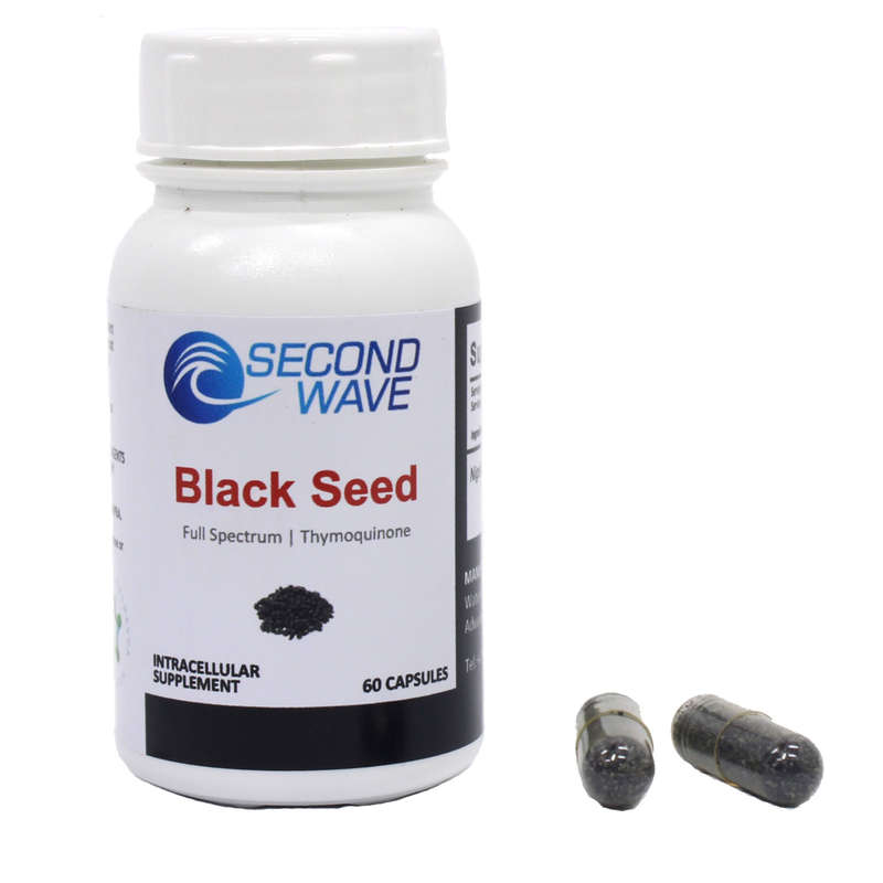 Second Wave Waterkloof Botanics Vegan Black Seed - Full Spectrum - Thymoquinone - Intracellular S...