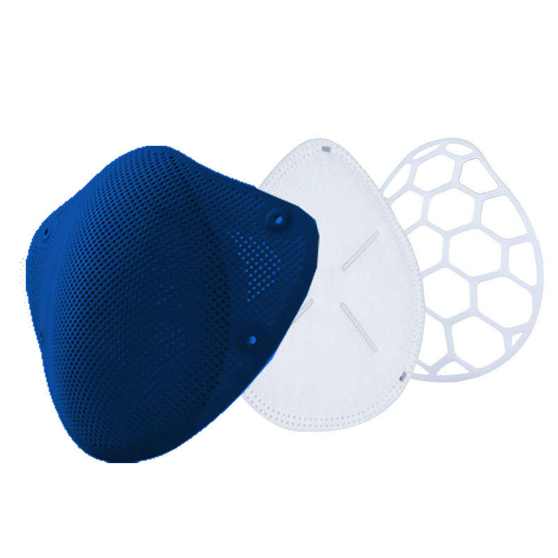 Silicone Reusable Adults Face Mask with 10 X N95 Filters(GB2626-2006) And Adjustable Earloop- Hyg...
