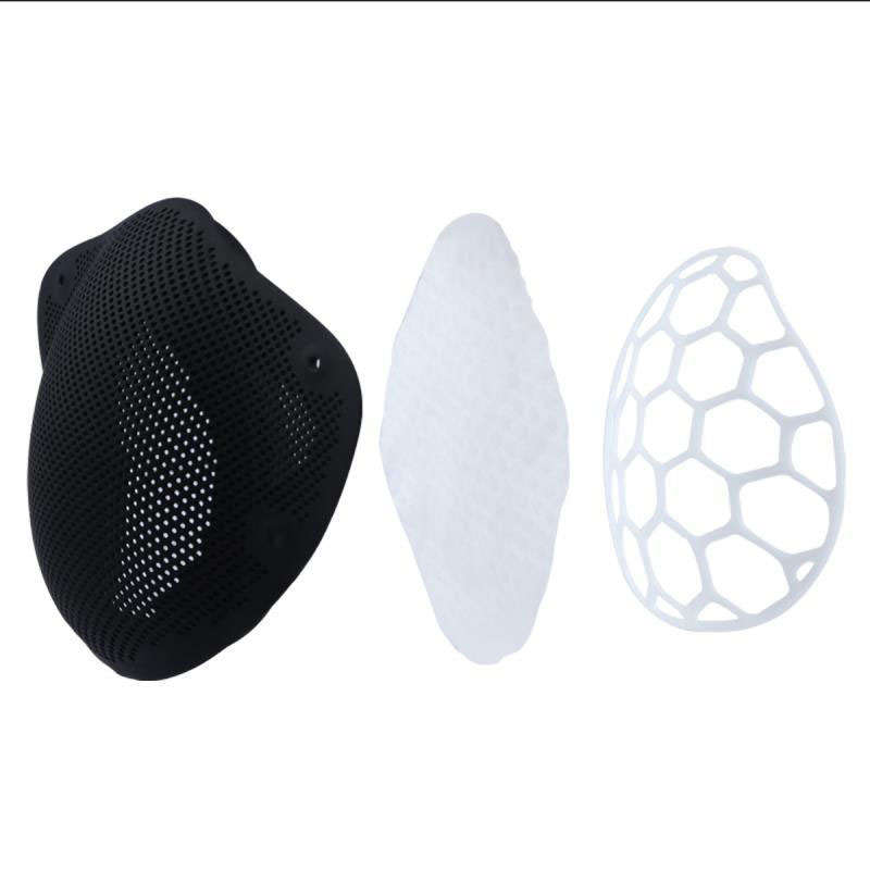 Silicone Reusable Adults Face Mask with 10 X N95 Filters(GB2626-2006) And Adjustable Earloop- Hyg...
