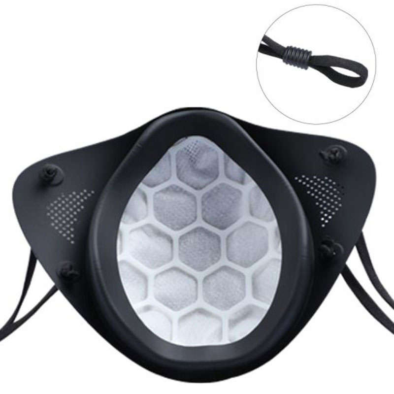 Silicone Reusable Adults Face Mask with 10 X N95 Filters(GB2626-2006) And Adjustable Earloop- Hyg...