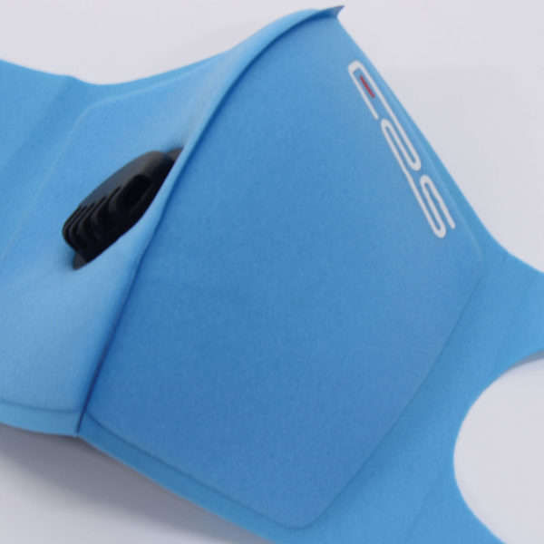 ERS - Respiratory Systems - Reusable Washable Respiratory Valve Face Mask - Blue
