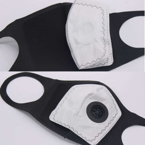 ERS - Respiratory Systems - Reusable Washable Respiratory Valve Face Mask - Blue