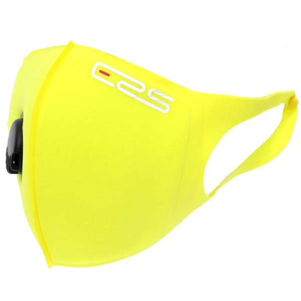 ERS - Respiratory Systems - Reusable Washable Respiratory Valve Face Mask - Yellow