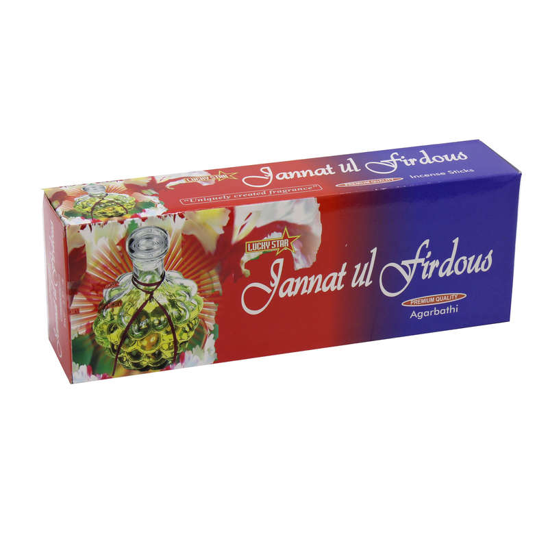 Lucky Star Jannatul Firdous Premium Quality Incense Sticks - 120 Sticks