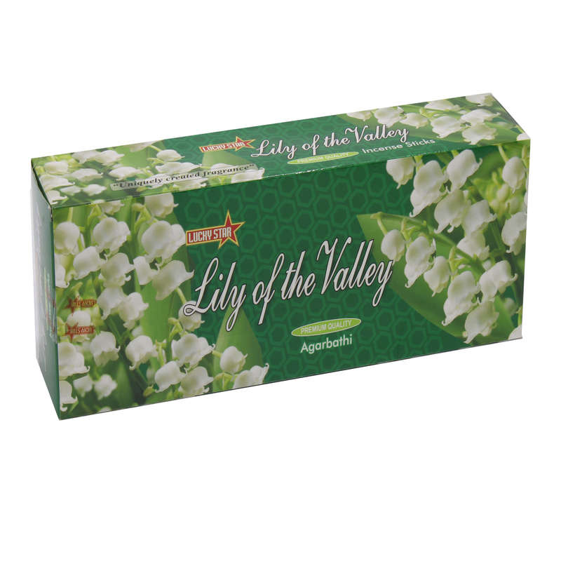 Lucky Star Lilly of the Valley Premium Quality Incense Sticks - 120 Sticks
