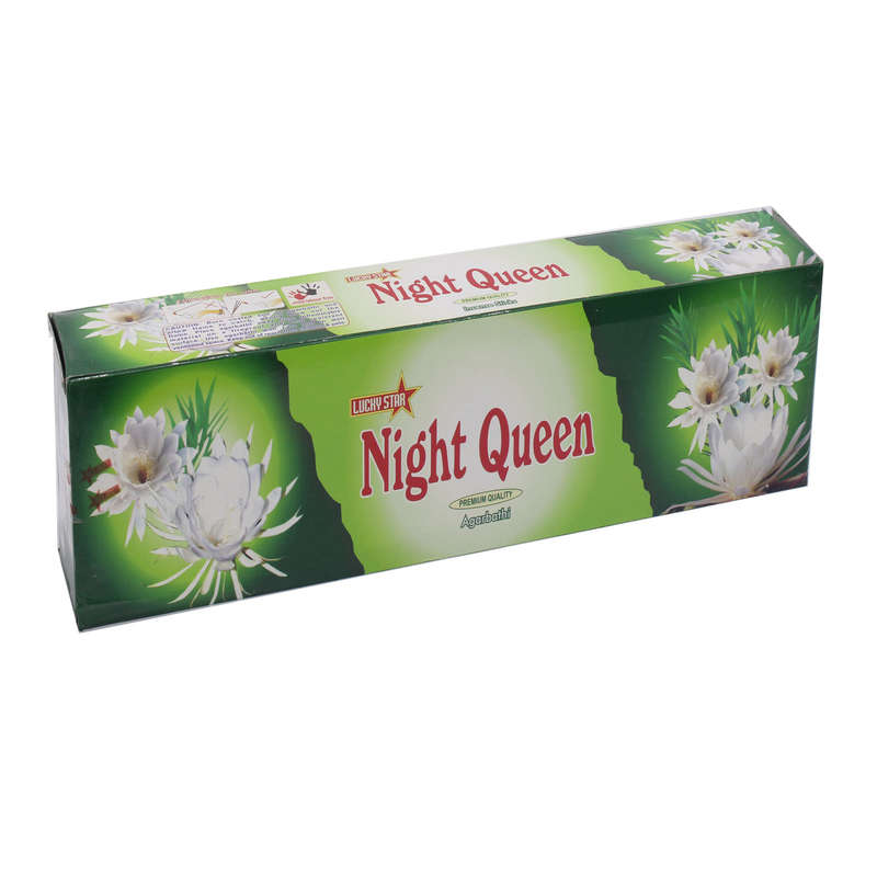 Lucky Star Night Queen Premium Quality Incense Sticks - 60 Sticks