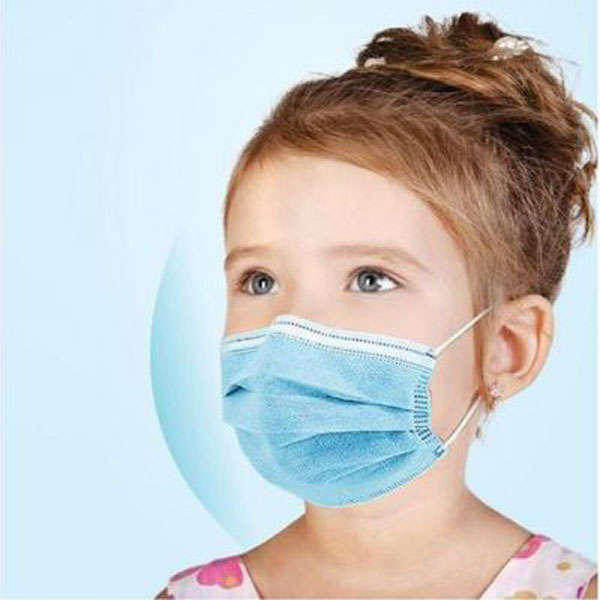 Kiddies Masks Disposable 3Ply Colourful, Comfy & Protective for School Kids - Assorted Pack of 100