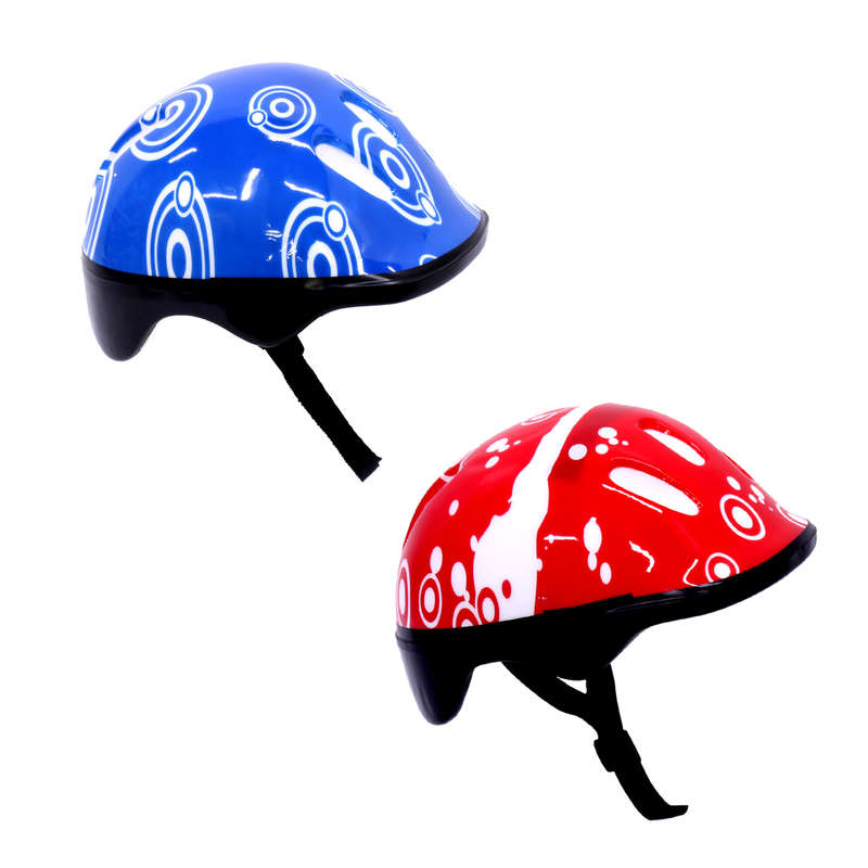 Helmet For Scooter - Bicycle/Bike Headpiece - Protective Kiddies Headgear - 2 Pack
