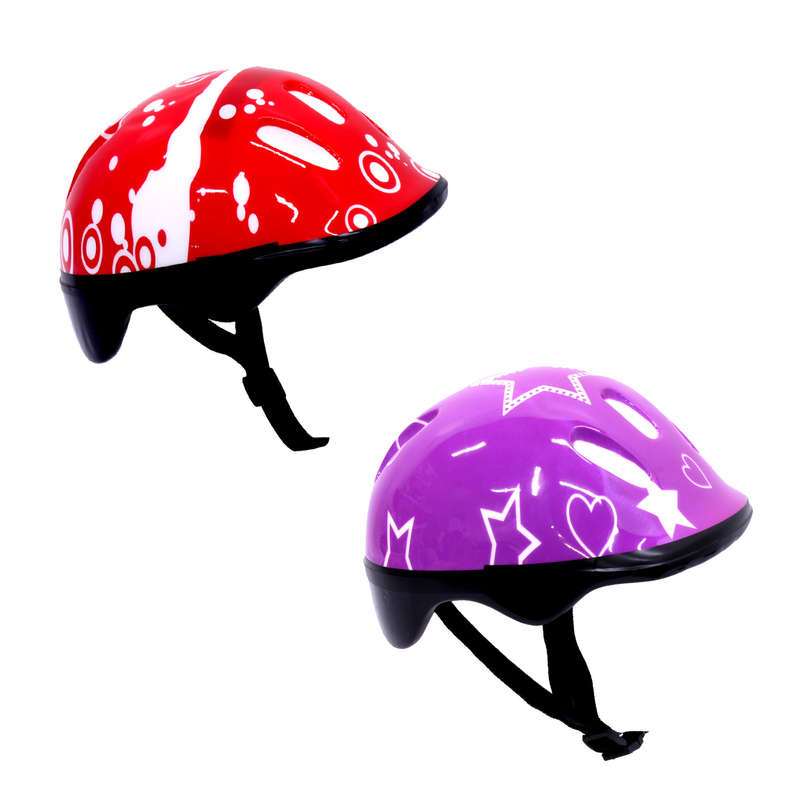 Helmet For Scooter - Bicycle/Bike Headpiece - Protective Kiddies Headgear - 2 Pack