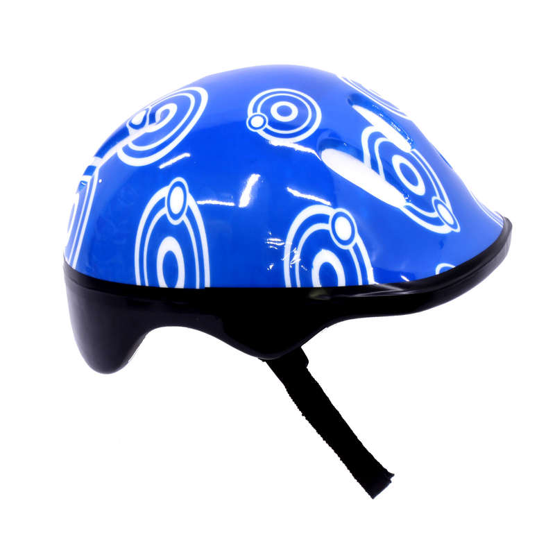 Helmet For Scooter - Bicycle/Bike Headpiece - Protective Kiddies Headgear - Blue