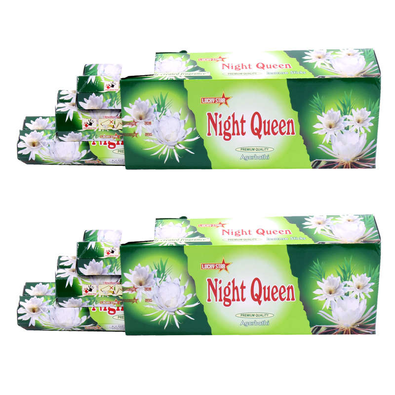 Incense Sticks - Night Queen 9" Premium Quality Agarbatti - 240 Sticks