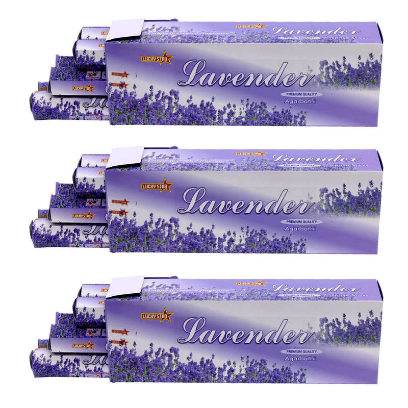 Incense Sticks - Lavender 9" Premium Quality Agarbatti - 360 Sticks