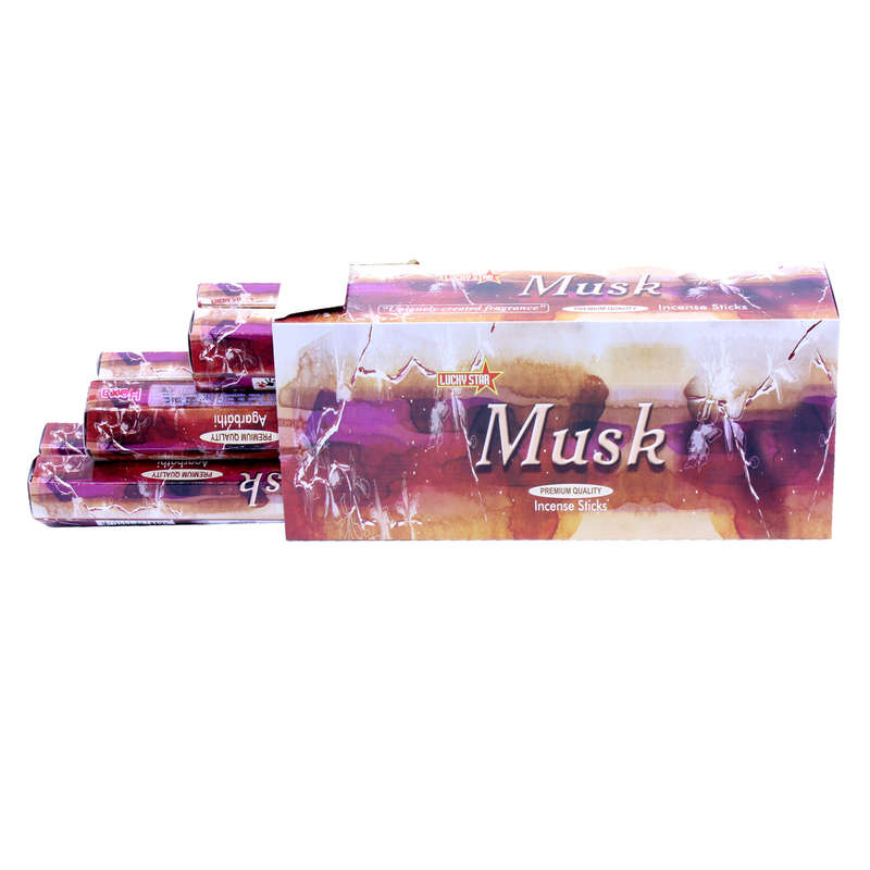 Incense Sticks - Musk 9" Premium Quality Agarbatti - 120 Sticks