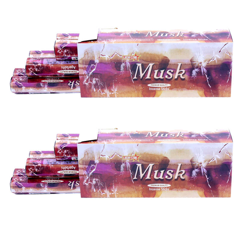 Incense Sticks - Musk 9" Premium Quality Agarbatti - 240 Sticks
