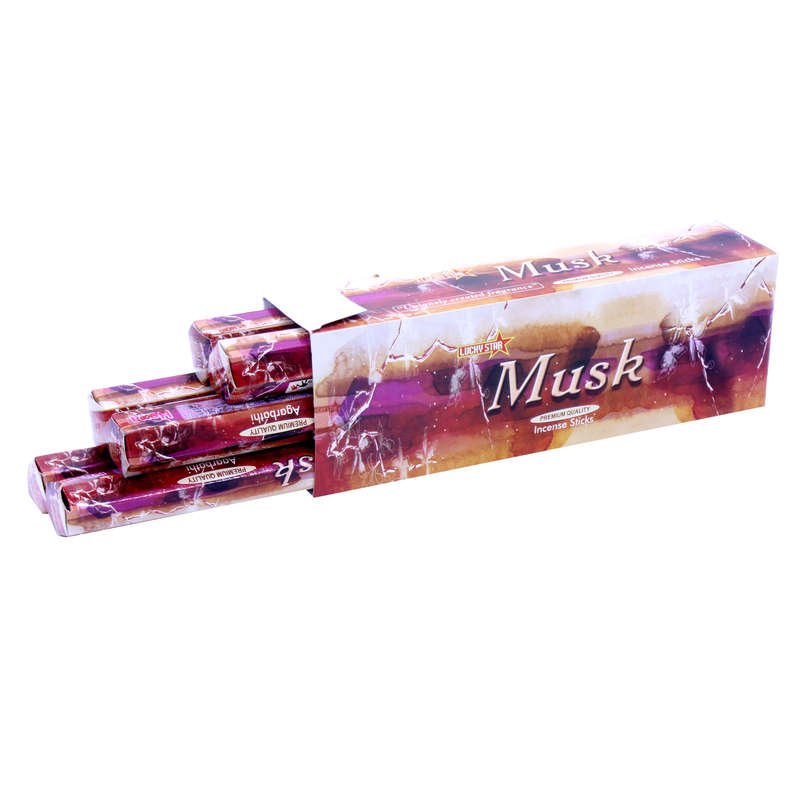 Incense Sticks - Musk 9" Premium Quality Agarbatti - 120 Sticks