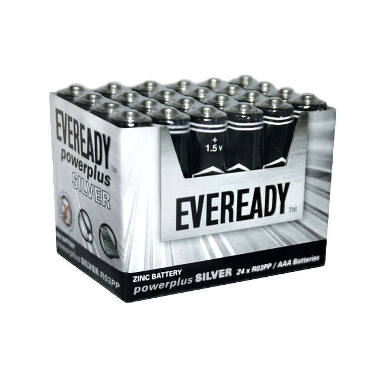 Eveready AAA Power Plus Silver Batteries - 24 Pack