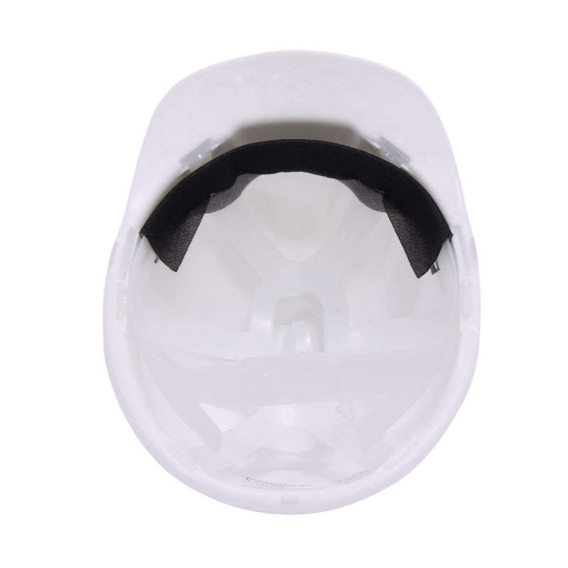 Hard Hat - Worker Safety Helmet - White