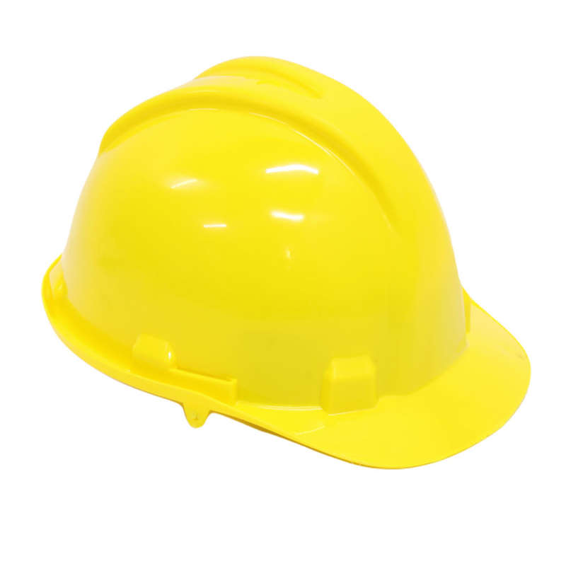 Hard Hat - Worker Safety Helmet - Yellow