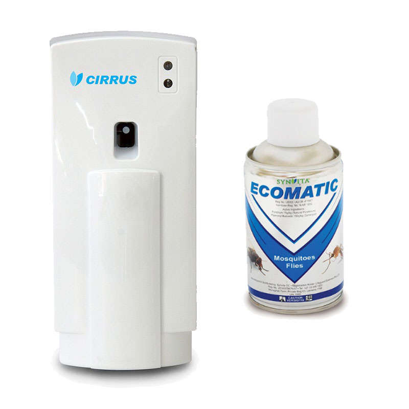 Cirrus Metered Aerosol Dispenser &amp; Ecomatic 75ml Can