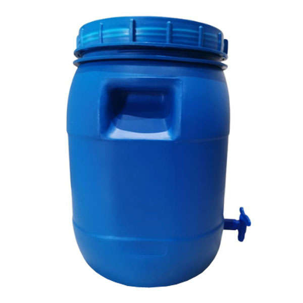 30 Litre Open Head/Top Screw Drum with Tap - Blue