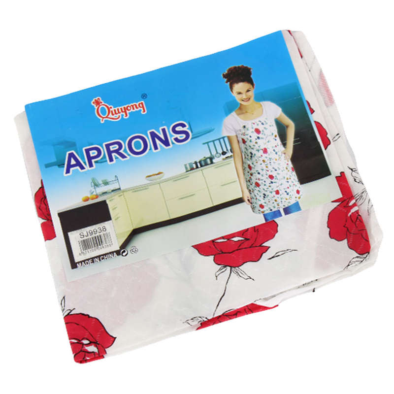 Flower Printed Chef Kitchen Apron
