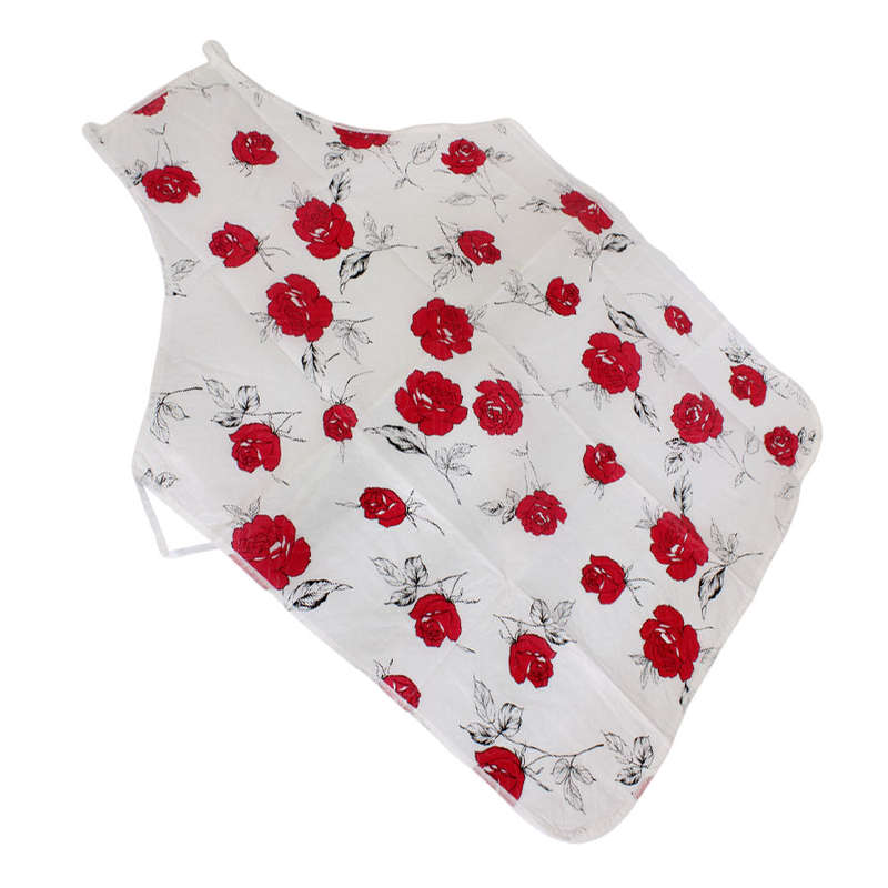 Flower Printed Chef Kitchen Apron