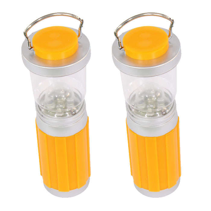 Electric Portable Lantern Lamp - Camping Torch - 2 Pack