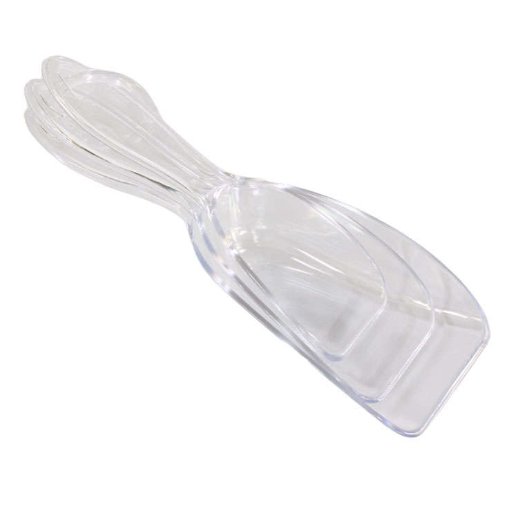 Scoop Set - Multi-Purpose Plastic / Acrylic Kitchen Scoops - 3-Piece