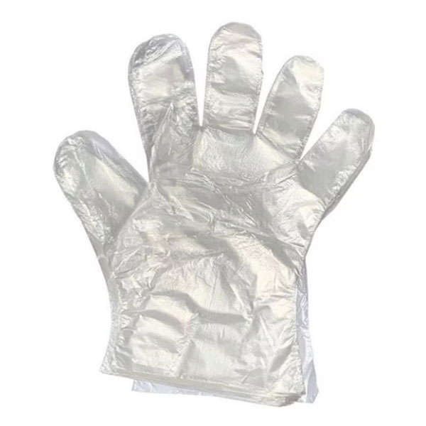 1000 x Disposable Plastic Aprons &amp; 1000 x Deli Gloves - One Size Fits All