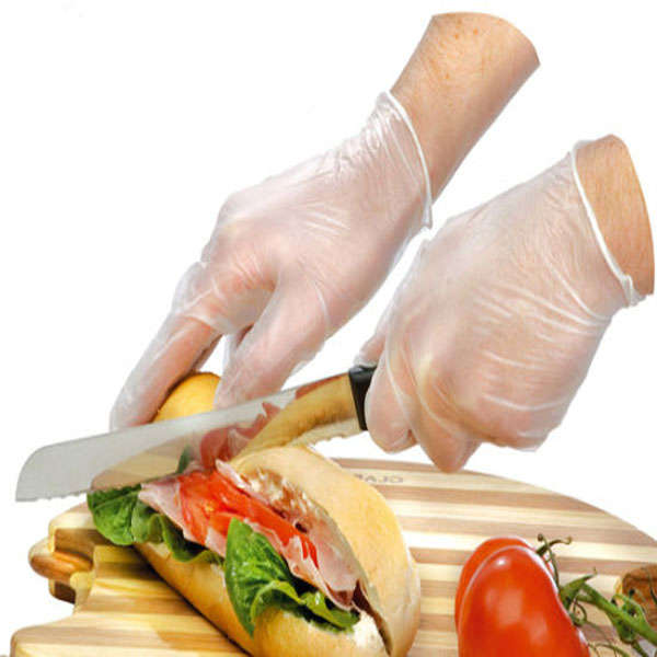 1000 x Disposable Plastic Aprons &amp; 1000 x Deli Gloves - One Size Fits All