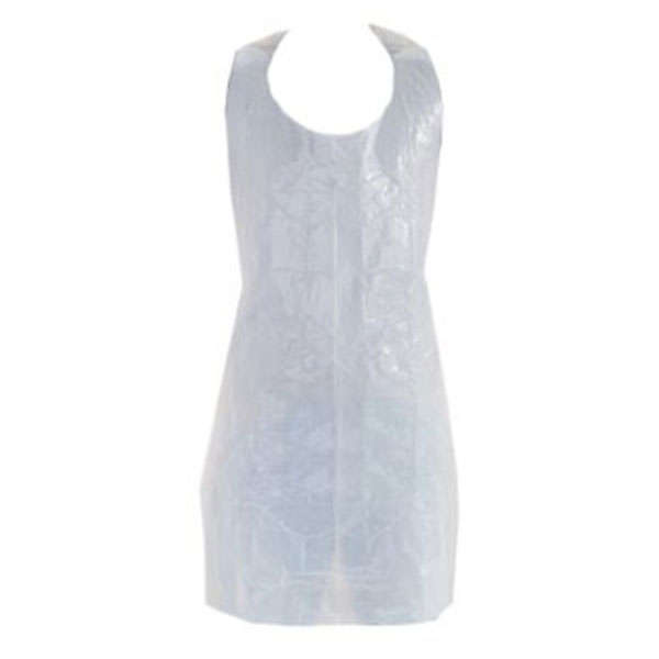 1000 x Disposable Plastic Aprons &amp; 1000 x Deli Gloves - One Size Fits All