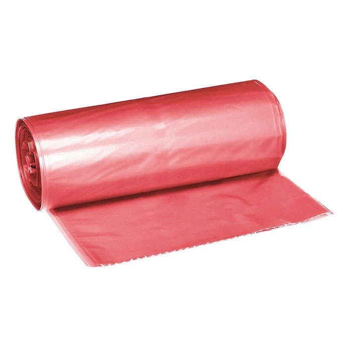 Sanitary Bin Liners - 56x66cm - 125 Liners - Red
