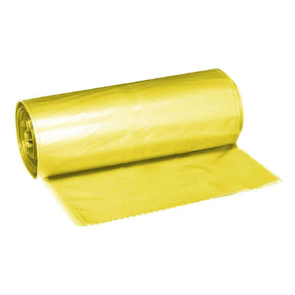 Sanitary Bin Liners - 56x66cm - 125 Liners - Yellow