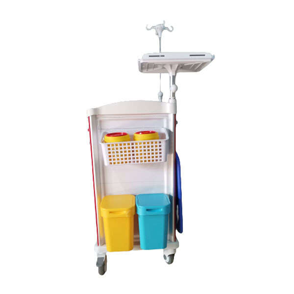 Emergency Aluminium 5 Drawer Medical Trolley