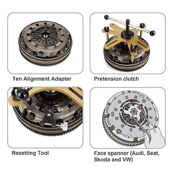 Toptul 36 Piece Self-Adjusting Clutch Alignment Tool Kit