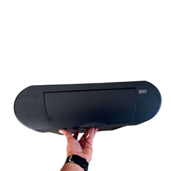 Automatic Hands Free Sanitary Bin With Sensor Black - 22 Litre